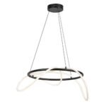 Pendul MONTEMA metal, plastic, negru, alb, LED, 4000K, 54W, 4480lm RABALUX - 72191 - imagine 3