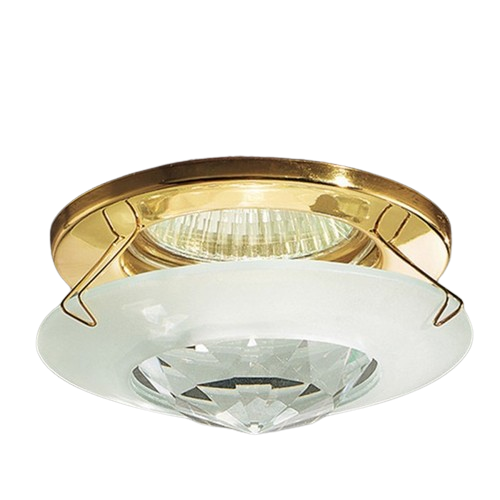 46384733 Spot Gold STR 10-285 GOLD G10 1x50W cu Accesorii Sticla Minge Hexagonala Matt Ø 8, 5 cm. DA 5, 5 cm. ET 6, 5 cm ORION - imagine 1