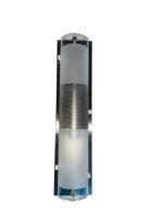 Aplica Perete/Oglinda Baie SOFF 3-458/2 MS-MATT E14 2x40W Cadru Bara Metal Chrom Satin cu Intrerupator, Abajur Sticla Rotunda Matt ORION - imagine 4