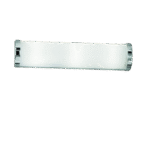 Aplica de Perete/Oglinda Baie TEA SOFF 3-460/3 CHROM G9 3x40W Abajur Sticla Dreptunghi Matt cu Capace Laterale Chrom ORION - imagine 8