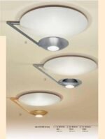 Plafoniera DL 7K-315/45 CHROM R7S 1x100w 78mm Brat Chrom cu Reflectie pe Plafoniera Alba ORION - imagine 4