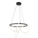 Pendul MONTEMA metal, plastic, negru, alb, LED, 4000K, 54W, 4480lm RABALUX - 72191 - imagine 2