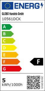 Bec LED, aluminiu, plastic alb, ILLU, reglabil, Ø47, H:90, 1xE14 ILLU 5W 230V, 470lm, 4000K - imagine 2