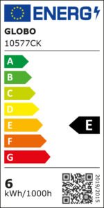 Bec LED, sticla transparenta, ø: 35mm, H: 98mm, E14 6W 230V, sursa 800lm, iesire 800lm, 4000K - imagine 4