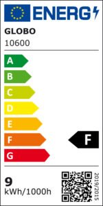 Bec LED, aluminiu, plastic alb, AGL, Ø60, V:105, 1xE27 LED 9W 230V, 810lm, 3000K. - imagine 6