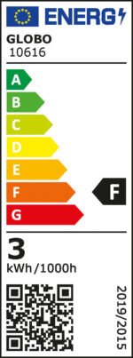 Bec LED plastic opal, plastic alb mat, aluminiu nichel mat, comutator glisant, comutator pas cu pas, ø: 60mm, H: 120mm, incl. 1x E27 LED 9W 230V, 830lm sursă, 830lm ieșire, CCT 3000/4000/6500K - imagine 4