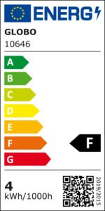 Bec LED, aluminiu alb, policarbonat, plastic alb, Ø60, V:105, 1xE27 LED 7W 230V, 620lm, 3000K. - imagine 3