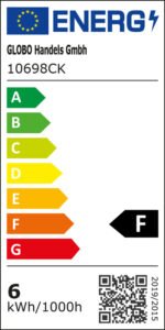Bec LED, Ø47, H:88, 1xE27 ILLU 6W 230V, 550lm, 4000K. - imagine 3