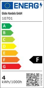 Bec LED, plastic alb, plastic transparent, Ø15 V:60, 1xG9 LED 4W 230V, 400lm, 3000K - imagine 2