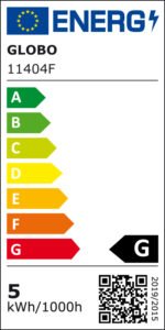 Bec LED, auriu, sticla chihlimbar, E27 Edison, GLOBE, dimmabil, Ø125, H:175, 1xE27 LED 4,5W 230V, 200lm, 1800K. - imagine 3