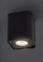 Plafoniera Kobald, Negru, GU10 1x MAX 42W, 90x90mm Rabalux - imagine 3