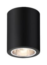 Plafoniera Kobald, Negru, E27 1x MAX 25W, Ø90mm Rabalux - imagine 2