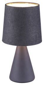 Veioză Nalani, Gri, E14 1x40W, Rabalux - imagine 4