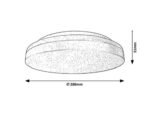 Plafonieră Exterior Zenon, Alb, LED 24W, IP54, Rabalux - imagine 6