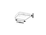 Plafonieră Carmella, Metal Auriu, Abajur Alb, LED 30W, L400mm, H400mm, Rabalux - imagine 3