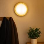 Plafonieră Ufo, Natur, E27 2x60W, Rabalux