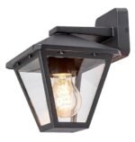 Aplică Exterior Paravento, Negru, in jos, E27 1x40W, 160x220mm, IP44, Rabalux - imagine 6