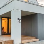 Aplică Exterior Paravento, Negru, in jos, E27 1x40W, 160x220mm, IP44, Rabalux