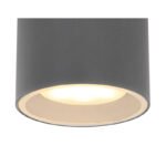 Aplica de exterior,aluminiu antracit , sticlă transparentă, IP44, D: 107, H: 94, excl. 1xGX53 11W 230V - imagine 5