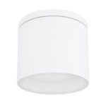 Aplica de exterior, aluminiu alb, sticlă transparentă, IP44, D: 108, H: 96, excl 1xGX53 7W 230V - imagine 3