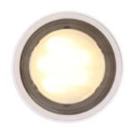 Aplica de exterior, aluminiu alb, sticlă transparentă, IP44, D: 108, H: 96, excl 1xGX53 7W 230V - imagine 4