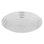 Plafoniera metal alb,acril alb, reglabil, culorile se pot fixa, functie cu memorie, telecomanda, baterie inclusa 2x AAA, ø: 400mm, H: 95mm, inclusiv LED 18W 230V, sursa 186-1860lm, iesire 130-1300lm, CCT 2700-6500K - imagine 3