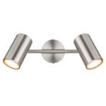 Plafoniera Spotlight metal nichel mat, crom, metal nichel mat, LxLxA: 250x100x135mm, fără 2x GU10 25W 230V - imagine 5