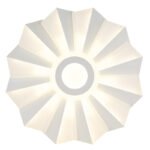 Plafonieră metal alb mat, opal acrilic, dimmabilă, mai multe niveluri prin comutator de perete, funcție de memorie, lumină de noapte, temporizator, telecomandă, ø: 500mm, H:75mm, incl. LED 58W 230V, sursă 720-7250lm, ieșire 320-3190lm, CCT 2700-6000K - imagine 5