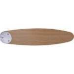 Ventilator chrom si nichel mat, 3  viteze, 2 directii de invartire,intrerupator cu lant, D:1320, H:406, exkl. 1xE14 60W 230V - imagine 4