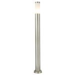 Stalp de exterior din otel inoxidabil plastic alb, IP44, D: 127, H: 1100, excl 1xE27 60W 230V - imagine 4