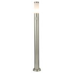 Stalp de exterior din otel inoxidabil plastic alb, IP44, senzor: 90 °, gama: 9m, D: 127, H: 1100, excl 1xE27 30W 230V - imagine 4