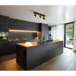 Spotlight metal negru mat, aluminiu cupru mat, aluminiu negru mat, plastic fumuriu, LxLxA: 410x60x120mm, fără 3x GU10 25W 230V - imagine 2