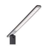Lampa de birou, plastic negru, imitatie piele, intrarupator, touchdimmer, culori reglabile, LxBxH:420x115x565, inkl. 1xLED 6W 230V, 20-350lm, CCT 3.000-4500-6.000K - imagine 4