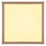 Plafonieră metal alb/negru mat, MDF lemn optic închis, plastic alb, memorie, 1 lumină principală, 2 s eitliches Licht, 3 ambele împreună, L x l x I: 450x450x75mm, LED 24W, 2650lm Sursă, 1340lm Ieșire, LED 20W 230V, 2250lm Sursă, 1110lm Ieșire, 3000K - imagine 5
