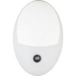 Lampa de veghe alb ,plastic alb, mufă directă, cu LED, senzor de lumina inclus,, WxH:. 65x100, AL 75, inclusiv 4xLED 0.6W 230V, 20lm, 6500K - imagine 4
