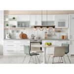 Lampă suspendată din metal negru mat, lemn maro închis, sticlă fumurie colorată, cablu PVC negru, înălțimea poate fi redusă, LxLxA: 850x150x1200mm, excl. 4x E27 25W 230V - imagine 2
