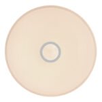 Plafoniera, alb acrilic, crom, efect strălucitor, compatibil cu Google Assistant și Alexa, temporizator, reglabil, telecomandă, schimbarea și fixarea culorilor,Ø500 V:65,LED 30W+RGB LED 5W 230V,sursă 3400lm, ieșire 2400lm,schimbare culori 3000-6500K - imagine 5