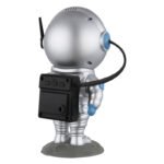 Lampă de masă plastic argintiu, gri, albastru, plastic transparent, negru, roșu, cablu PVC negru, comutator cu buton, comutator în trepte, schimbător de culori RGB, excl. adaptor, cablu USB inclus, 120x110x225mm, cablu 1200 mm, incl. LED RGB 4.5W 5V - imagine 4