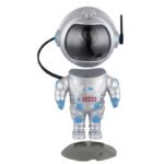 Lampă de masă plastic argintiu, gri, albastru, plastic transparent, negru, roșu, cablu PVC negru, comutator cu buton, comutator în trepte, schimbător de culori RGB, excl. adaptor, cablu USB inclus, 120x110x225mm, cablu 1200 mm, incl. LED RGB 4.5W 5V - imagine 5
