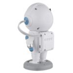 Lampă de masă plastic alb, gri, albastru, transparent, roșu, argintiu, cablu PVC negru, comutator de presiune, comutator în trepte, schimbător de culori RGB, exc. adaptor, incude cablu USB-A - USB-C, 120x110x220mm, cablu 1200mm, incl. LED RGB 6W 230V - imagine 4