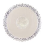 Plafoniera metal alb, acril alb strălucitor, cristale acrilice clare, reglabil, culorile pot fi fixate, SmartLight, aplicație, temporizator, telecomandă, baterie 2xAAA, ø:500, H:100, LED 40W 230V, 425-4250lm Sursa, 298-2980lm Ieșire, CCT 3000-6500K - imagine 5