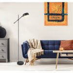 Lampadar metal negru, plastic satinat, reglabil , cablu 1,8m, comutator, LxLxH: 477x200x1350, excl 1xE14 40W 230V - imagine 2