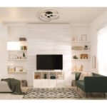 Plafoniera metal negru mat, aluminiu nichel mat, plastic opal, ø: 500mm, H: 160mm, incl. LED 40W 230V, sursa 4480lm, iesire 2500lm, 3000K.