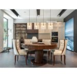 Lampă suspendată din metal auriu mat, tije din sticlă opală, gradient transparent, cablu PVC negru, înălțimea poate fi redusă, LxLxA: 1100x200x1400mm, fără 4x E27 60W 230V - imagine 2