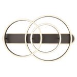 Plafonieră din metal/aliminiu de culoare titan periat, cristale de plastic transparente, alb acrilic, reglabil, memorie, lumină de noapte, telecomandă, L x l x I: 800x500x215mm, inel ø:30/40/50cm,LED 75W 230V,480-3820lm Ieșire,CCT2700-6000K - imagine 5