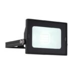 Aplica de exterior din aluminiu turnat sub presiune negru, sticlă transparentă, pivotantă, IP65, LxH: 90x70, AL: 60, incl. 1xLED 10W 230V, sursă 1000lm, ieșire 950lm, 6000K