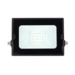 Aplica de exterior din aluminiu turnat sub presiune negru, sticlă transparentă, pivotantă, IP65, LxH: 90x70, AL: 60, incl. 1xLED 10W 230V, sursă 1000lm, ieșire 950lm, 6000K - imagine 4