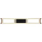 Plafoniera metal negru mat, aspect lemn MDF inchis, plastic alb, reglabil, mai multe niveluri prin comutator de perete, culorile pot fi fixate, memorie, lumina de noapte, telecomanda, 2xAAA, 1000x345x110, LED 30W 230V, 150-1800lm, CCT2700-6500K - imagine 4