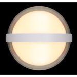 Aplica de exterior din aluminiu alb mat, metal alb mat, plastic transparent, plastic opal, IP54, efect luminos prin intermediul a 2 lentile în 2 direcții, LxA: 105x110mm, AL: 130mm, incl. LED 12W 230V, sursă 1511lm, putere 1320lm, 3000K - imagine 4