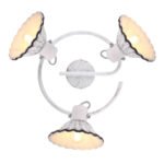 Plafonieră Jowita, Alb, E27 3x40W, Ø290mm, Globo - imagine 3